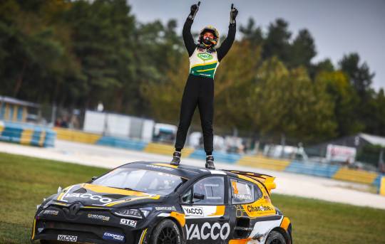 Titre et podium pour l’équipe Yacco-Rallycross