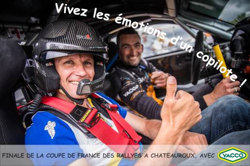 Finale de la Coupe de France des rallyes : embarquez avec Yacco !