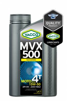 Technologie de synthèse Moto / Quad / Karting MVX 500 4T 15W50