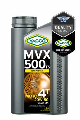 Semi-synthèse Moto / Quad / Karting MVX 500 TS 4T 20W50