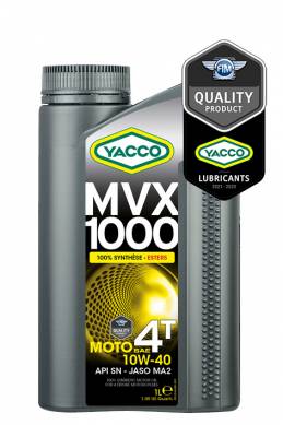 100% synthèse Moto / Quad / Karting MVX 1000 4T 10W40