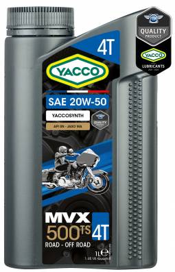 Semi synthetic Moto / quad / Karting MVX 500 TS 4T SAE 20W50