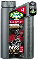 100% synthèse Moto / Quad / Karting Yacco MVX 1000 4T 10W30