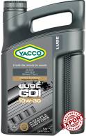 Synthetic technology Automobile Yacco LUBE GDI SAE 10W30