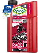 100% synthèse Moto / Quad / Karting Yacco MVX RACE 4T 10W60