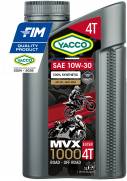 100% synthèse Moto / Quad / Karting Yacco MVX 1000 4T 10W30