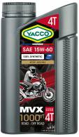 Synthetic 100% Moto / quad / Karting Yacco MVX 1000 4T VT 15W60